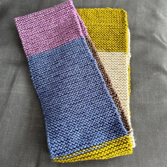 Handmade multi color scrarf - Picture 3 of 3